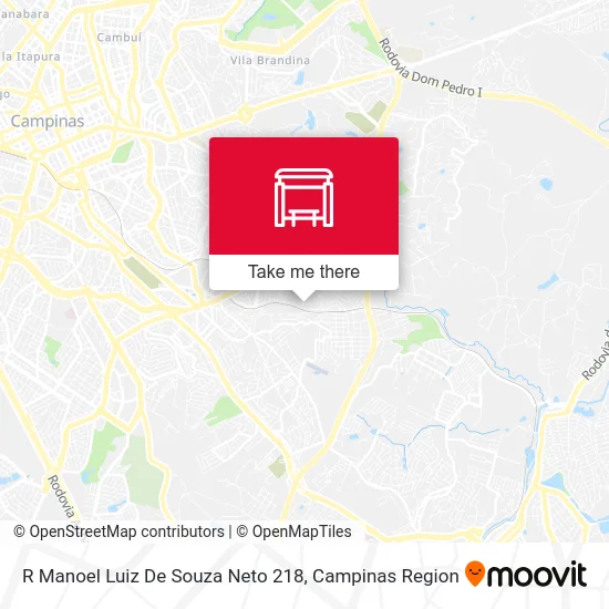 R Manoel Luiz De Souza Neto 218 map