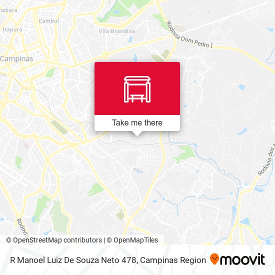 R Manoel Luiz De Souza Neto 478 map