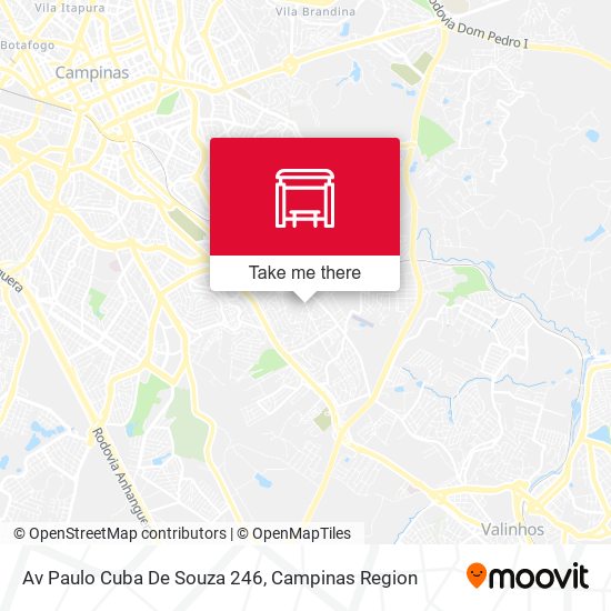 Av Paulo Cuba De Souza 246 map