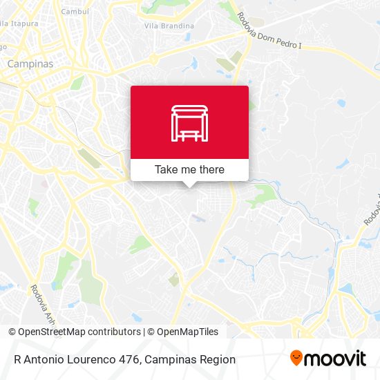 R Antonio Lourenco 476 map