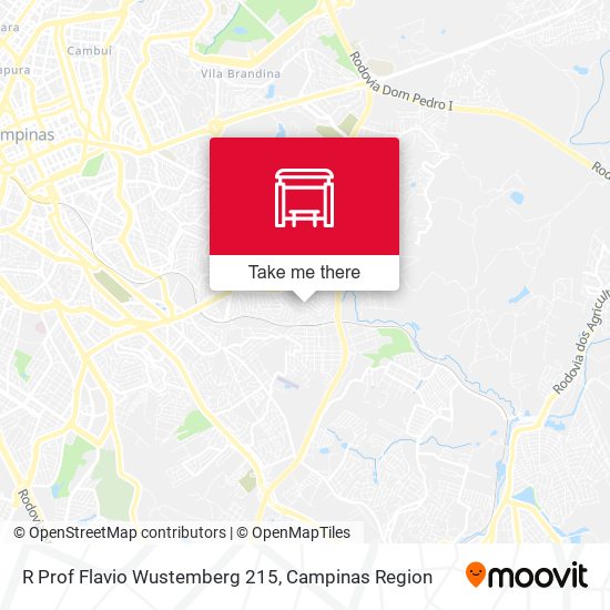 R Prof Flavio Wustemberg 215 map