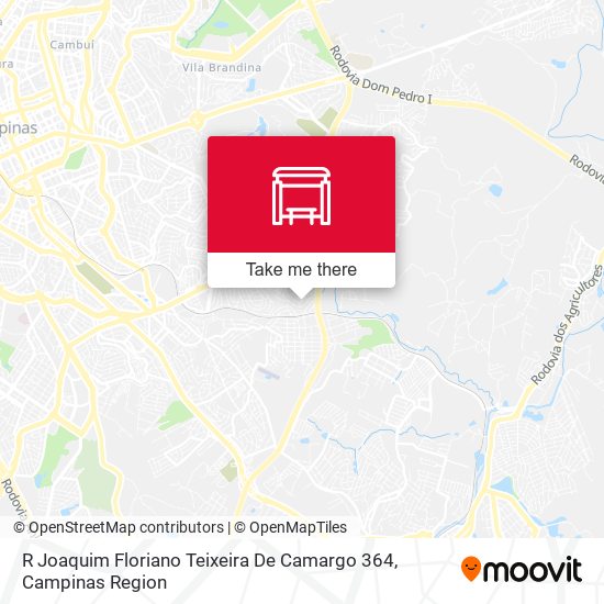 R Joaquim Floriano Teixeira De Camargo 364 map