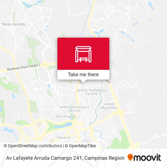 Av Lafayete Arruda Camargo 241 map