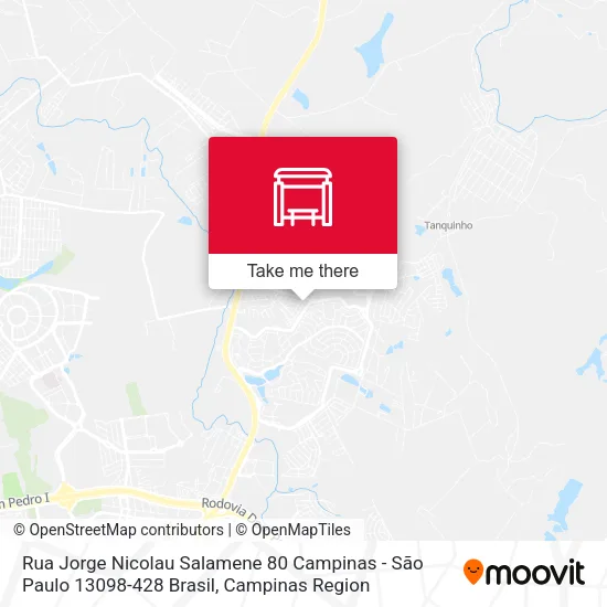 Rua Jorge Nicolau Salamene 80 Campinas - São Paulo 13098-428 Brasil map