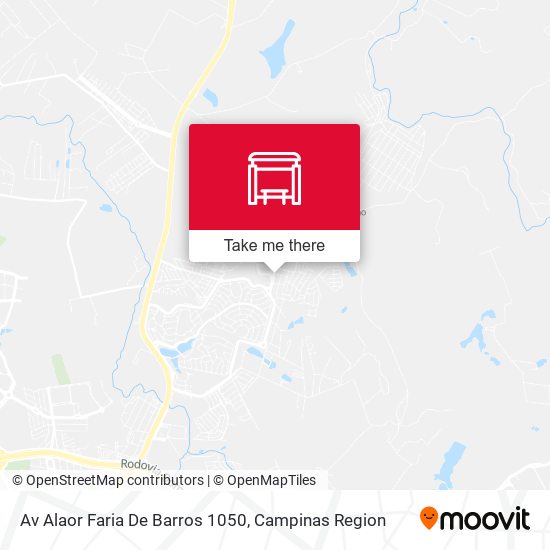 Av Alaor Faria De Barros 1050 map