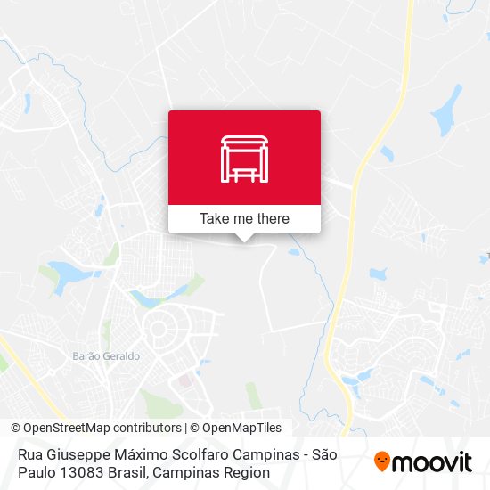Rua Giuseppe Máximo Scolfaro Campinas - São Paulo 13083 Brasil map
