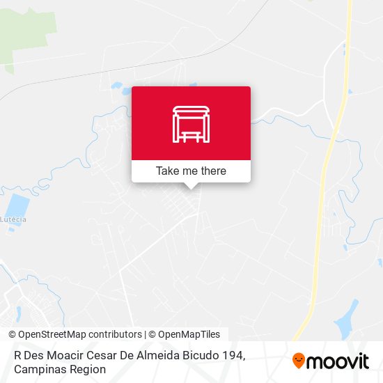 R Des Moacir Cesar De Almeida Bicudo 194 map