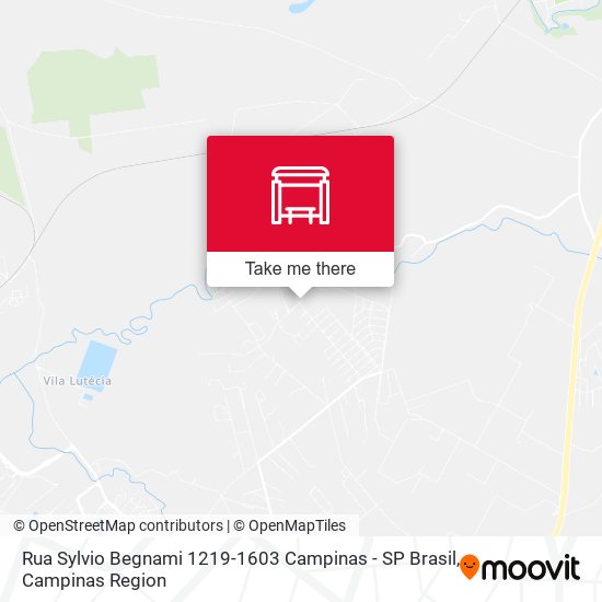 Rua Sylvio Begnami 1219-1603 Campinas - SP Brasil map
