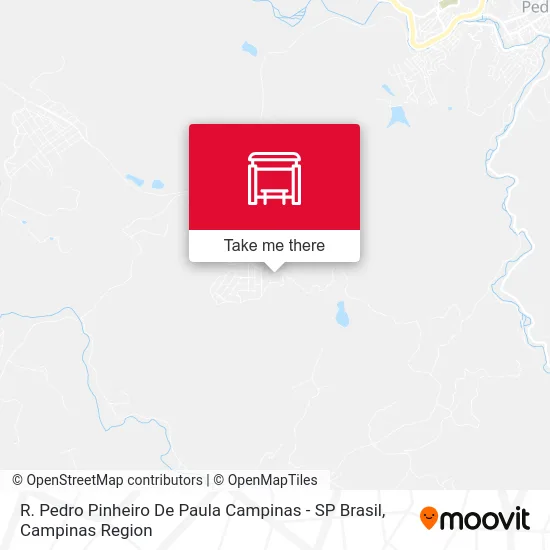 R. Pedro Pinheiro De Paula Campinas - SP Brasil map