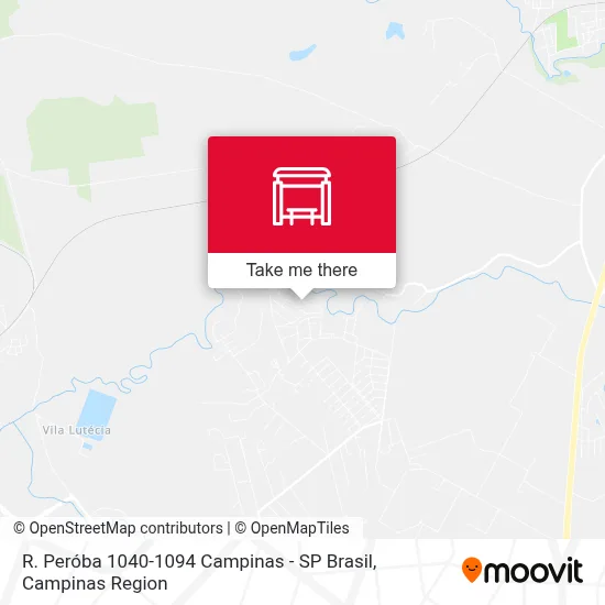 R. Peróba 1040-1094 Campinas - SP Brasil map