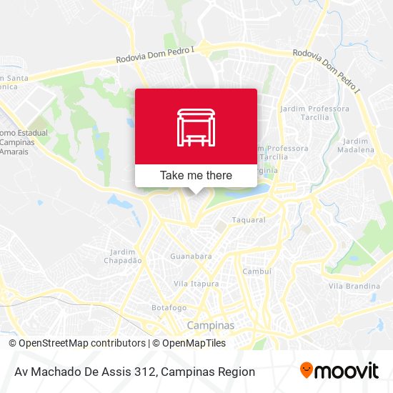 Av Machado De Assis 312 map