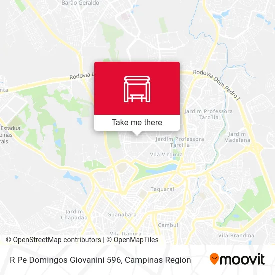 R Pe Domingos Giovanini 596 map