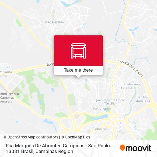 Rua Marquês De Abrantes Campinas - São Paulo 13081 Brasil map
