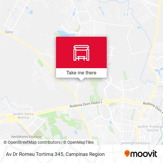 Av Dr Romeu Tortima 345 map