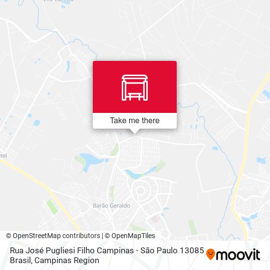 Rua José Pugliesi Filho Campinas - São Paulo 13085 Brasil map