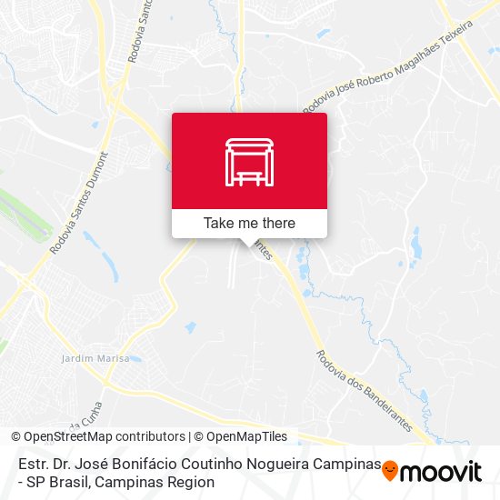 Estr. Dr. José Bonifácio Coutinho Nogueira Campinas - SP Brasil map