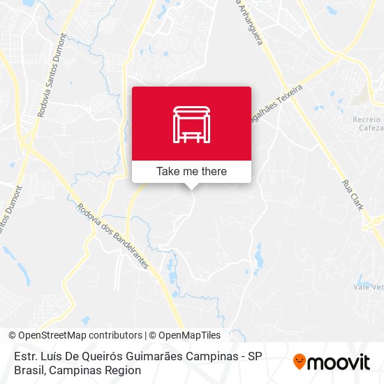 Estr. Luís De Queirós Guimarães Campinas - SP Brasil map