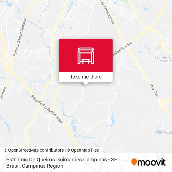 Estr. Luís De Queirós Guimarães Campinas - SP Brasil map