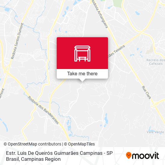 Estr. Luís De Queirós Guimarães Campinas - SP Brasil map