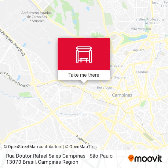 Rua Doutor Rafael Sales Campinas - São Paulo 13070 Brasil map