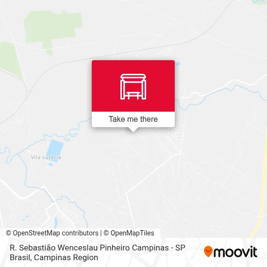 R. Sebastião Wenceslau Pinheiro Campinas - SP Brasil map