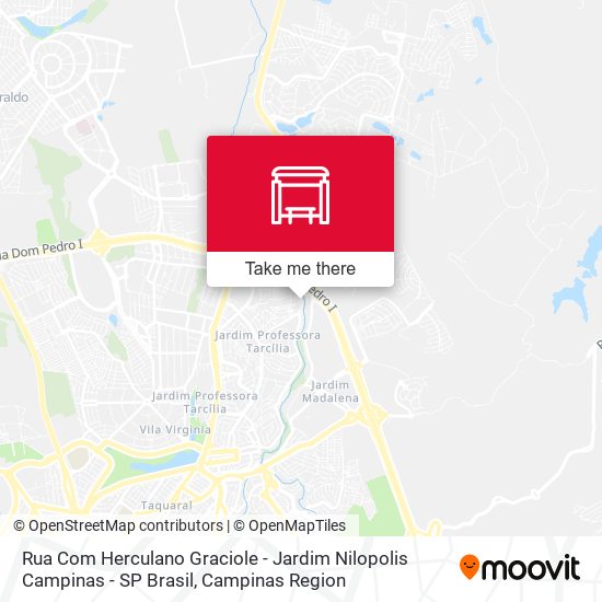 Rua Com Herculano Graciole - Jardim Nilopolis Campinas - SP Brasil map