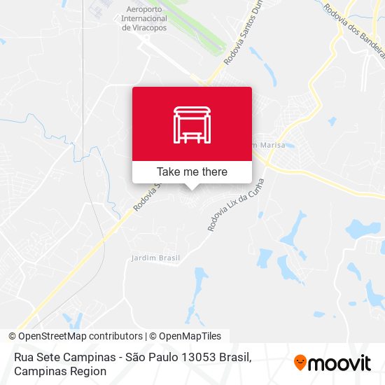 Rua Sete Campinas - São Paulo 13053 Brasil map