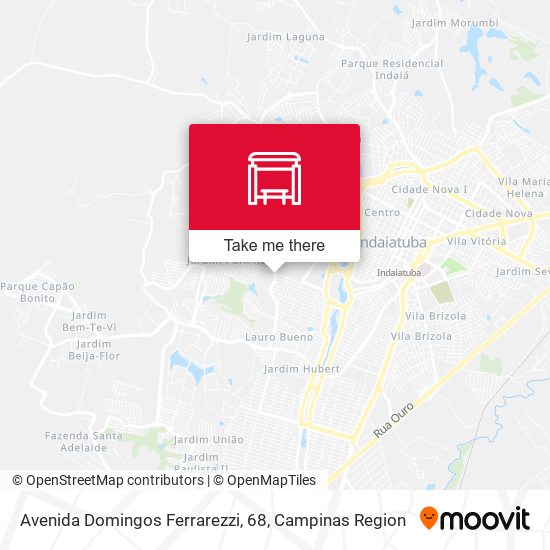 Avenida Domingos Ferrarezzi, 68 map