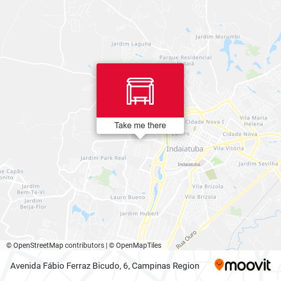 Avenida Fábio Ferraz Bicudo, 6 map