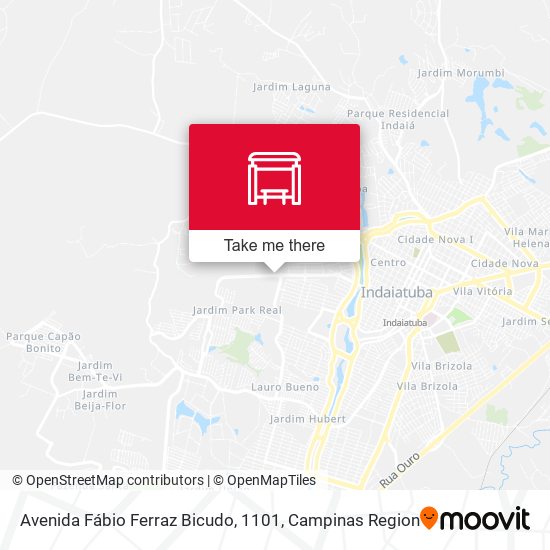 Avenida Fábio Ferraz Bicudo, 1101 map