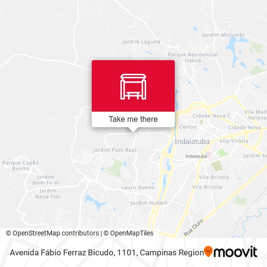 Avenida Fábio Ferraz Bicudo, 1101 map