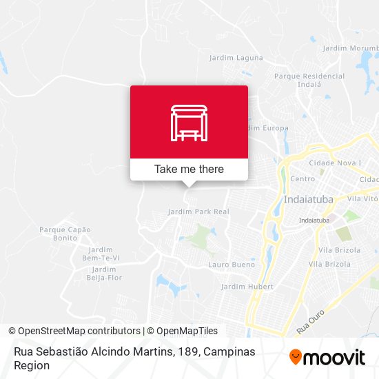 Rua Sebastião Alcindo Martins, 189 map