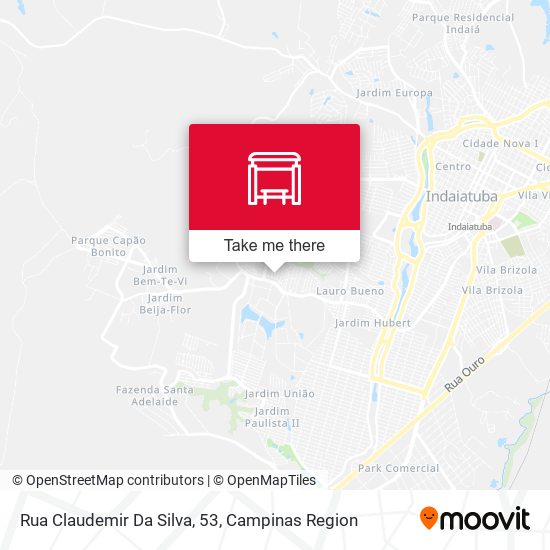 Rua Claudemir Da Silva, 53 map