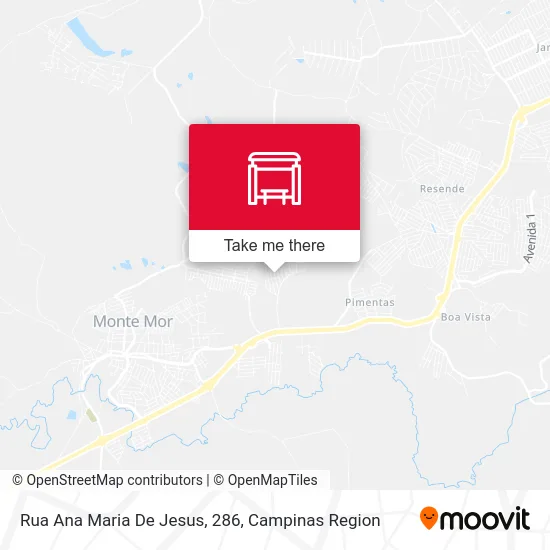 Rua Ana Maria De Jesus, 286 map