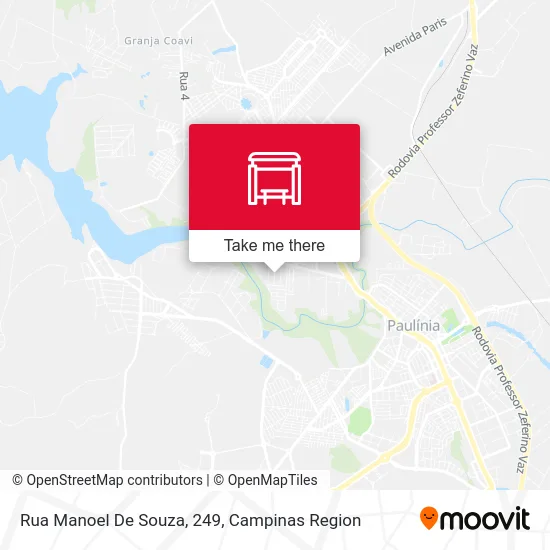 Rua Manoel De Souza, 249 map