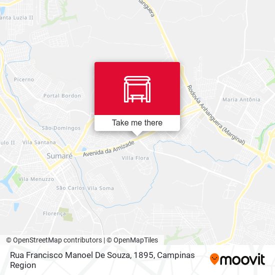 Rua Francisco Manoel De Souza, 1895 map
