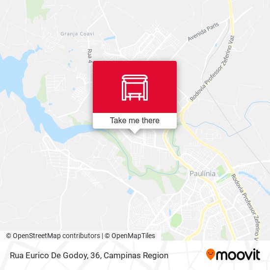 Rua Eurico De Godoy, 36 map