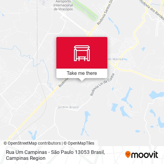 Rua Um Campinas - São Paulo 13053 Brasil map