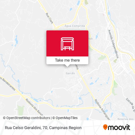 Rua Celso Geraldini, 70 map