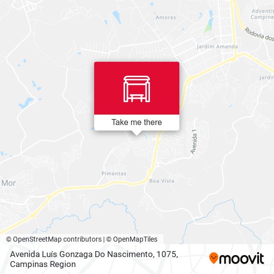 Avenida Luís Gonzaga Do Nascimento, 1075 map