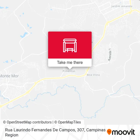 Rua Laurindo Fernandes De Campos, 307 map