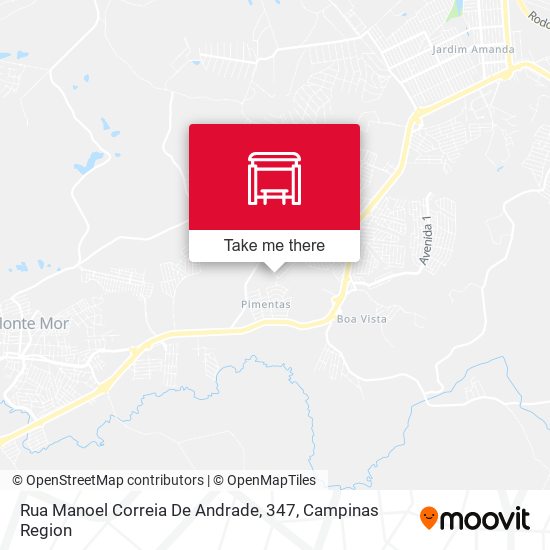 Rua Manoel Correia De Andrade, 347 map
