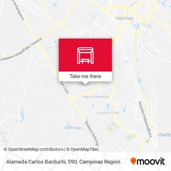 Alameda Carlos Barduchi, 590 map
