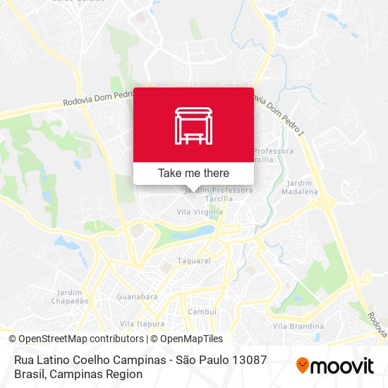 Rua Latino Coelho Campinas - São Paulo 13087 Brasil map