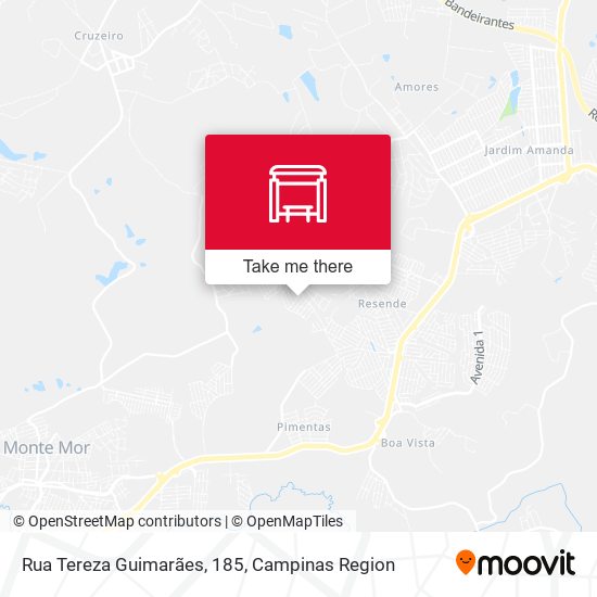 Rua Tereza Guimarães, 185 map