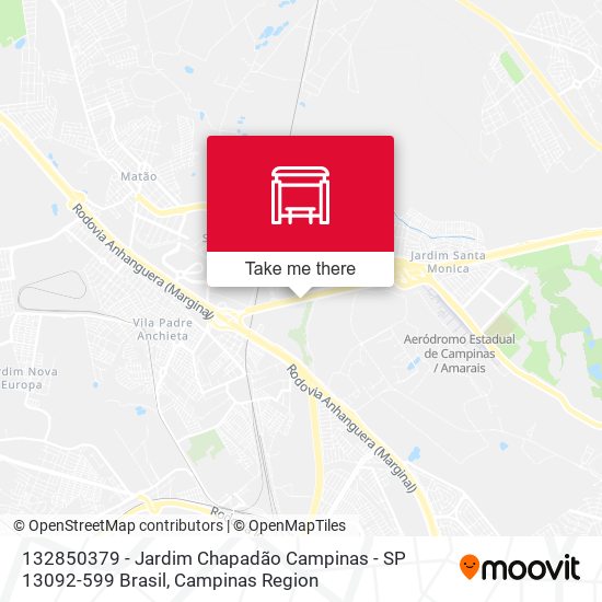 132850379 - Jardim Chapadão Campinas - SP 13092-599 Brasil map