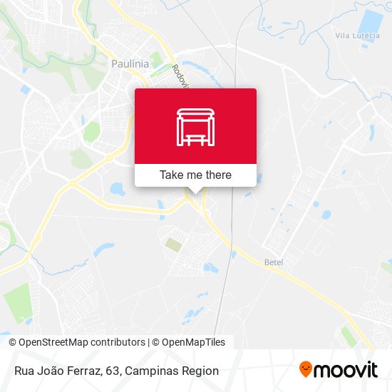 Rua João Ferraz, 63 map