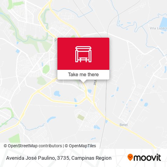 Avenida José Paulino, 3735 map