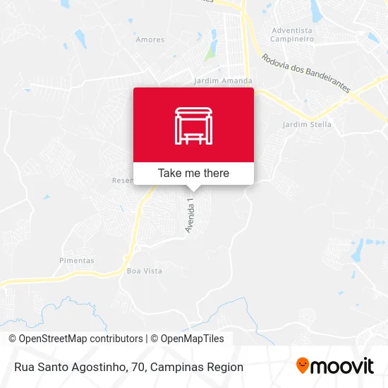 Rua Santo Agostinho, 70 map