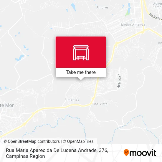 Rua Maria Aparecida De Lucena Andrade, 376 map
